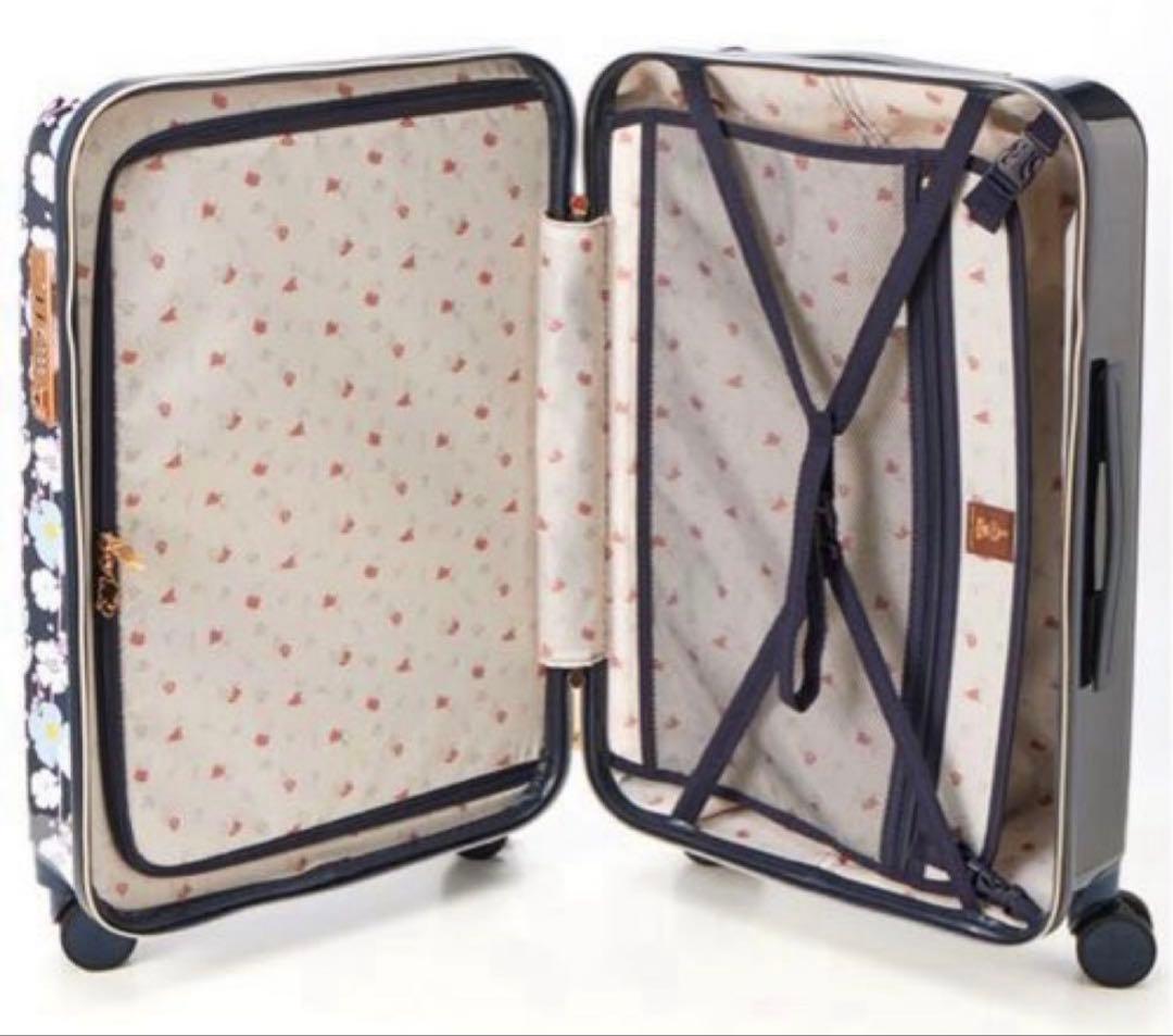 新品未使用　リトルミイの花柄スーツケース　51L