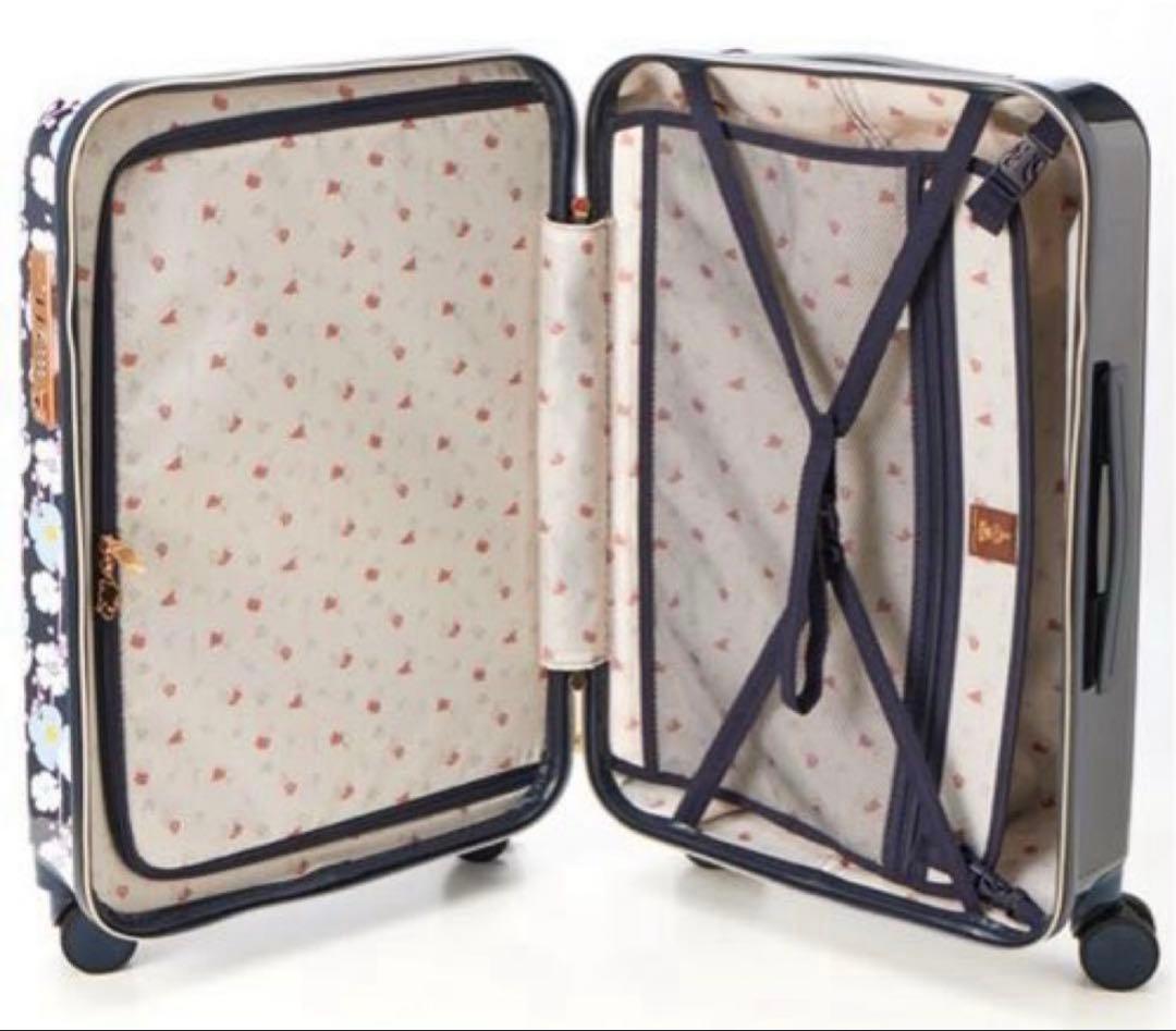 新品未使用　リトルミイの花柄スーツケース　51L