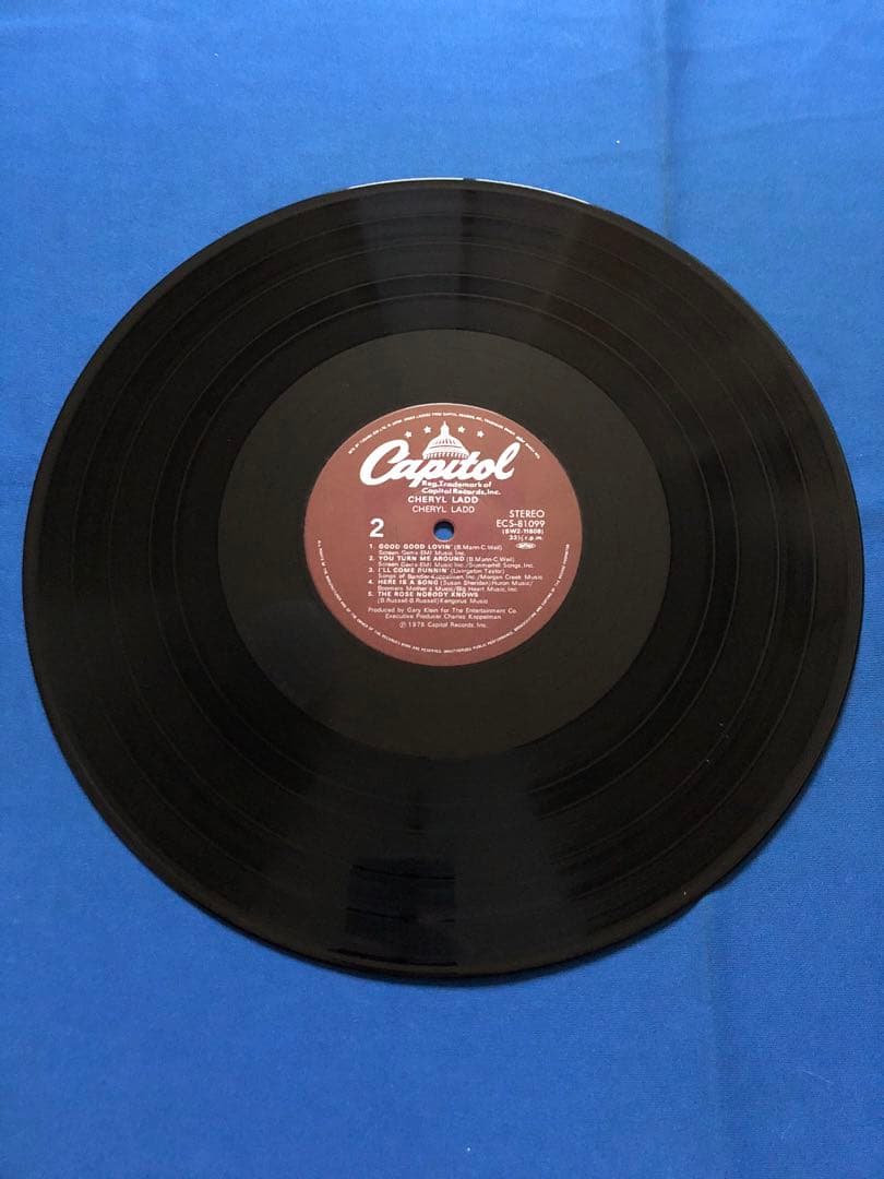 LP♢シェリル・ラッド♢ECS-81099♢1978年♢うg4918w43