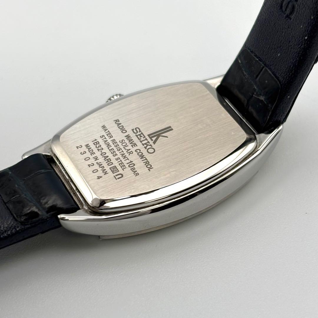 定価11万 SEIKO ルキア lk ダイヤベゼル シェル文字盤 クロコダイル