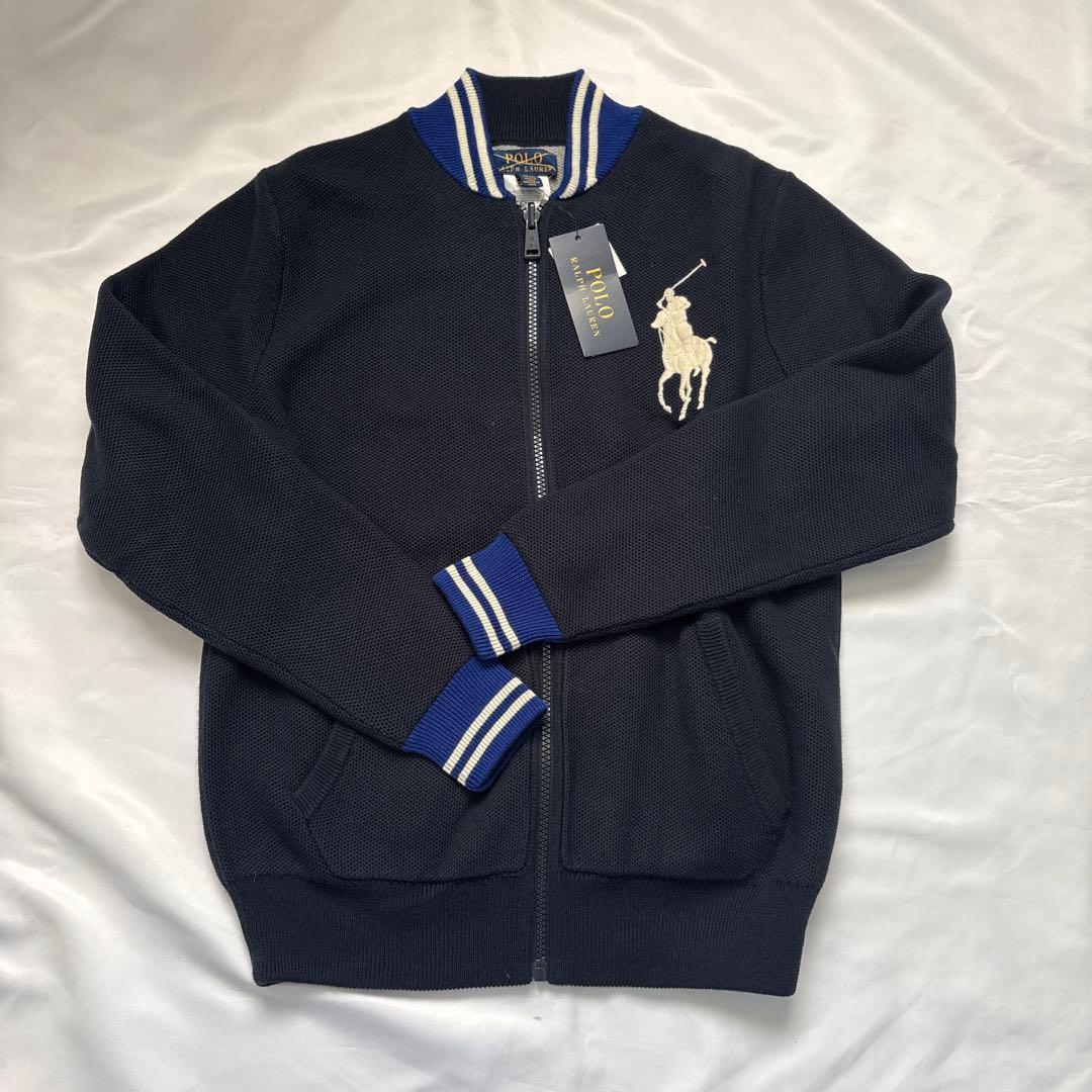 ポロ ラルフローレン ニットジャケット リバーシブル