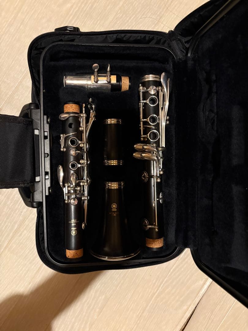『美品』クラリネット YAMAHA YCL-450 本体 ケース付き