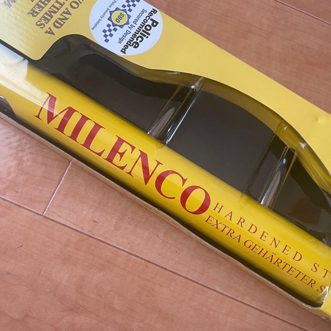 【新品未使用！】Milenco 英国製 盗難防止 最強 ハンドルロック イエロー