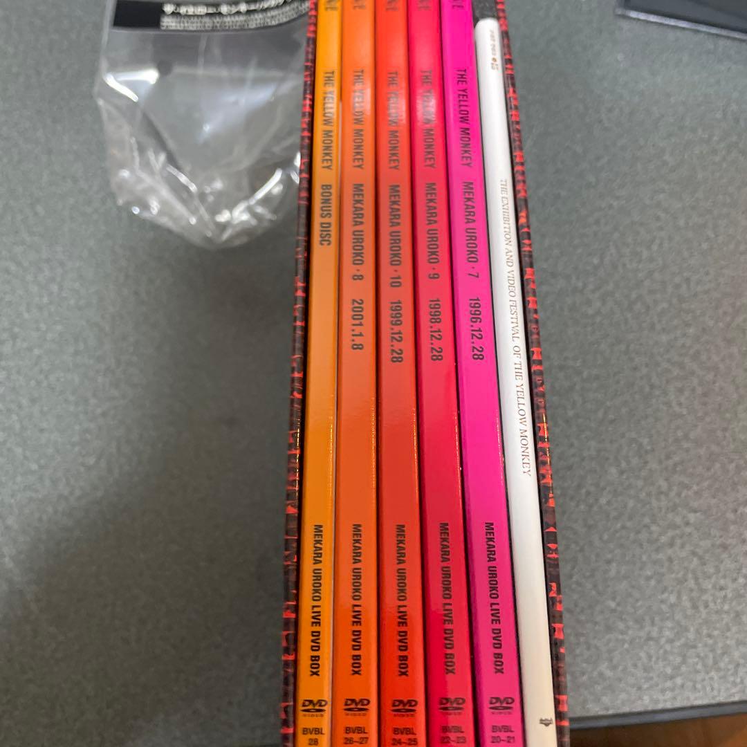 THE YELLOW MONKEY メカラ ウロコ LIVE DVD BOX