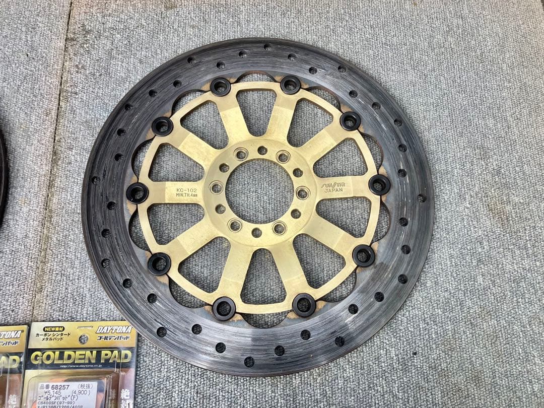 XJR1200 XJR1300 RP01J サンスター ブレーキディスク パッド