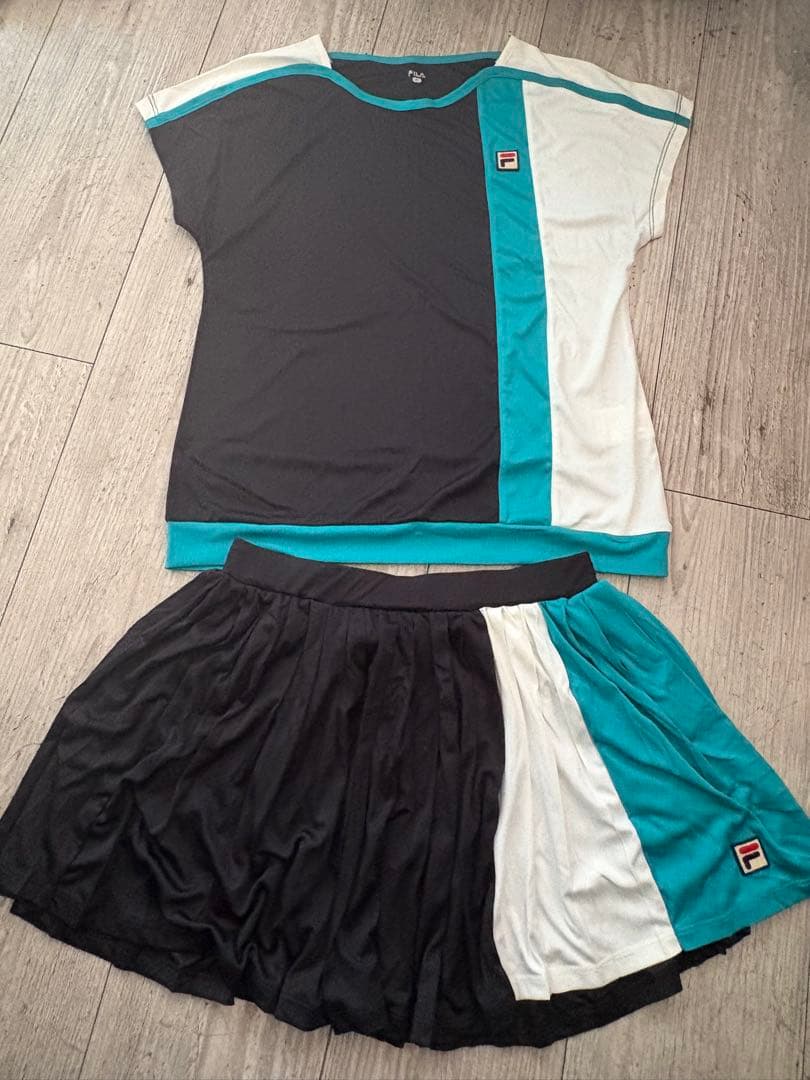 FILA シャツ スコート テニスウェア レディース