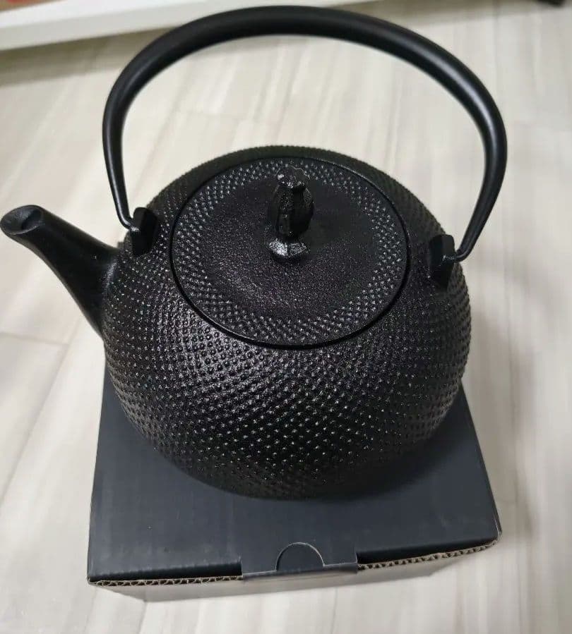 【新品未使用】1.4L 南部鉄瓶　日本製　池永鉄工　希　南部池永