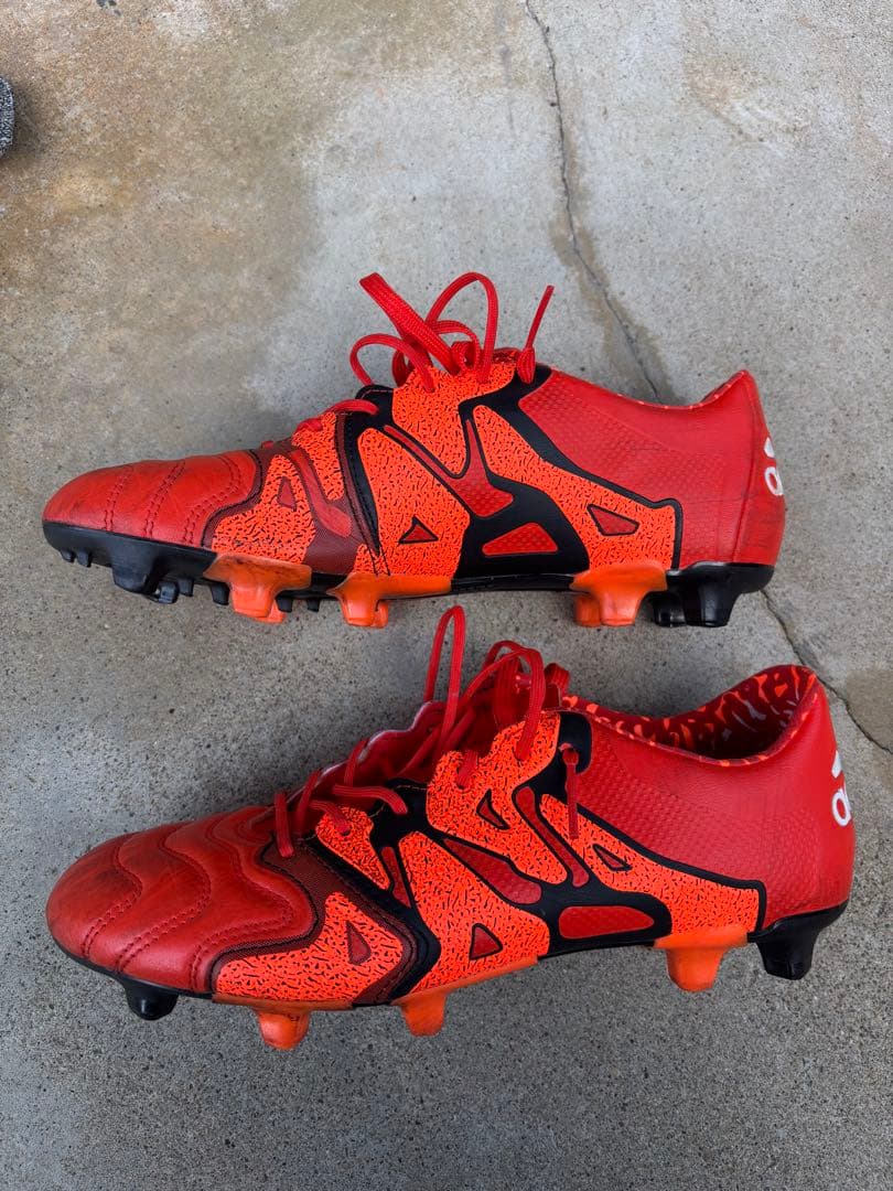 アディダスX 15.1 FG/AG レザー 25.5cm