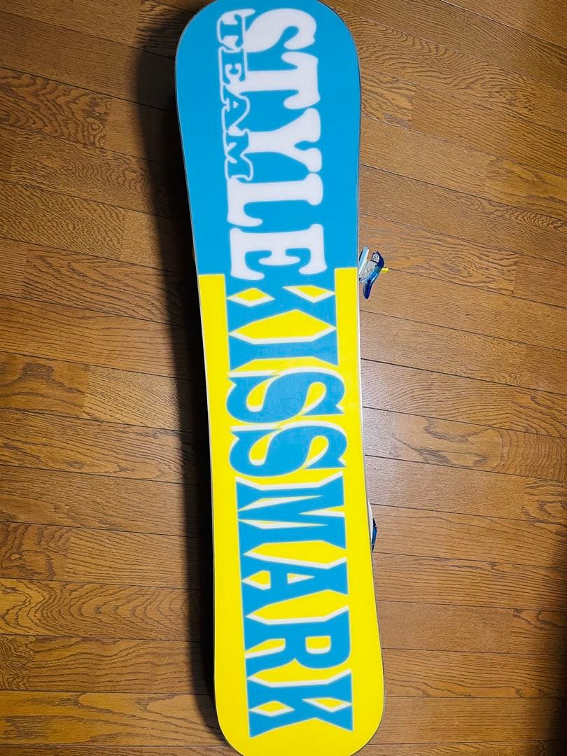 美品　子ども用スノーボード セットボードブーツ バインディング付き