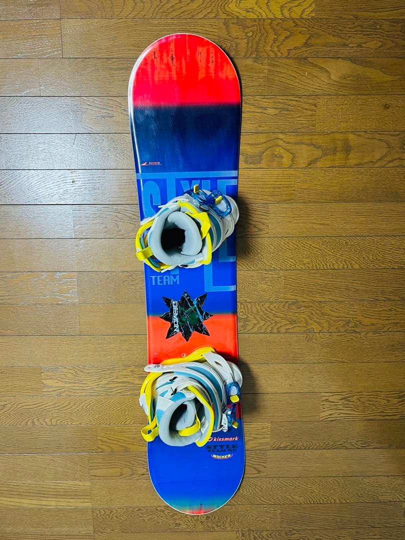 美品　子ども用スノーボード セットボードブーツ バインディング付き