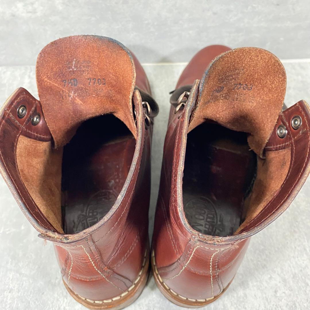 【美品】WOLVERINE ウルヴァリン ワークブーツ 1000マイル 7703