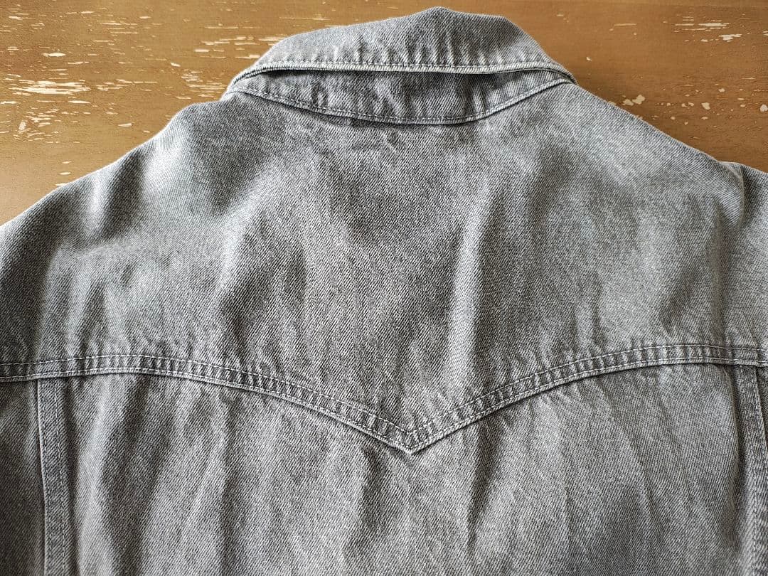 リーバイス SILVERTAB デニムジャケット グレー STONEWASH