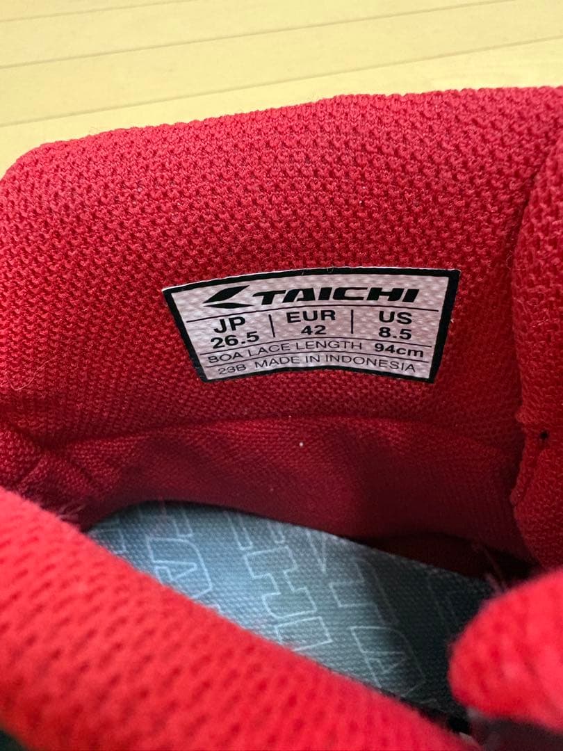 タイチコンバットシューズ RSS010サイズ26.5 黒白