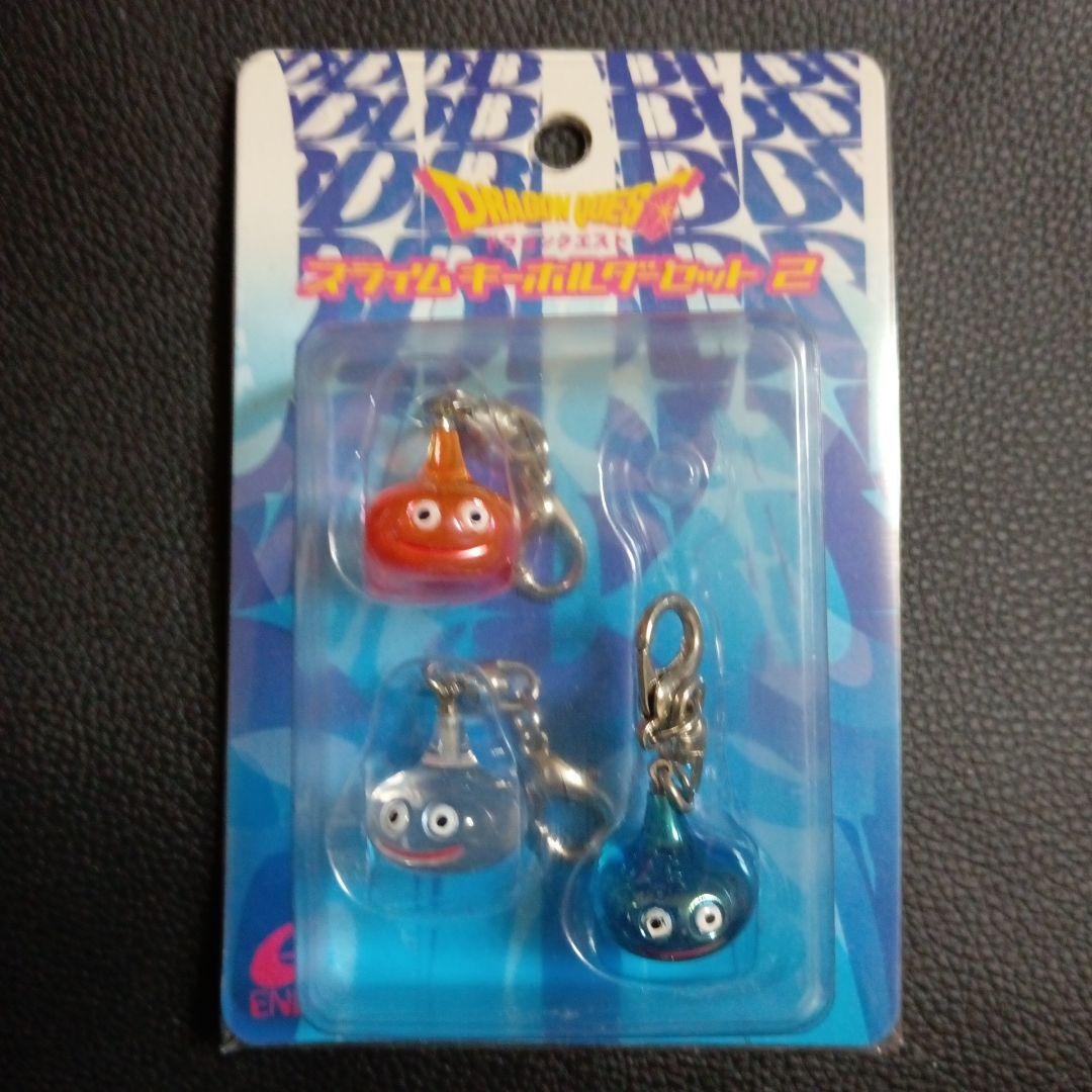 ドラゴンクエスト　スライムキーホルダーセット１&セット２【クリア】
