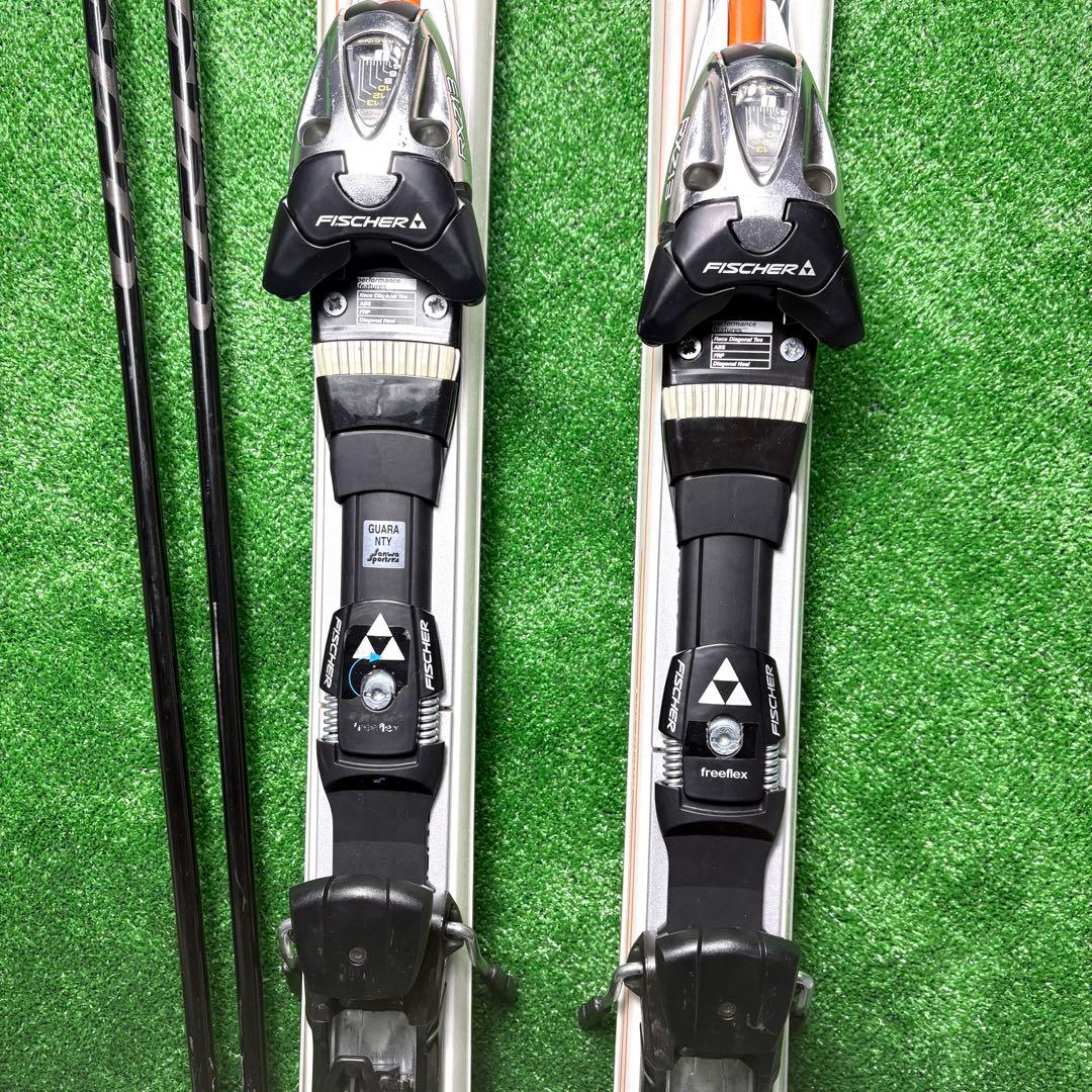 FISCHER AMC 873 スキー板 170cm ストックセット