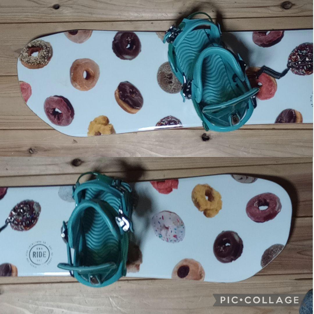 レディース　RIDE　K2　スノーボードセット　142cm