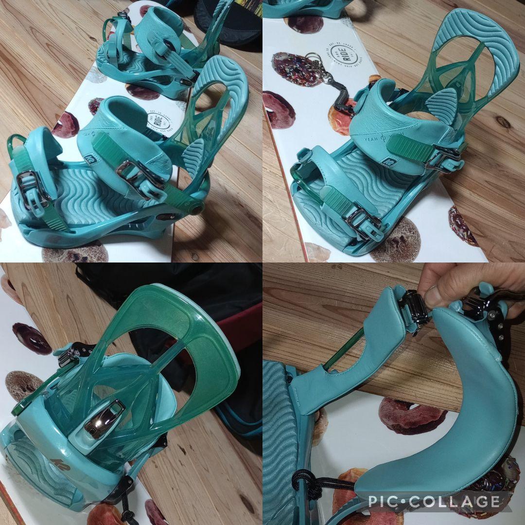 レディース　RIDE　K2　スノーボードセット　142cm