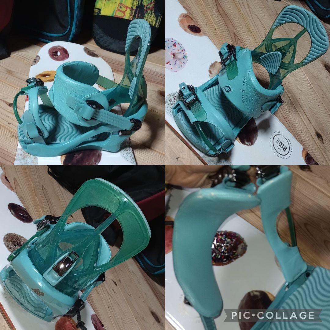 レディース　RIDE　K2　スノーボードセット　142cm