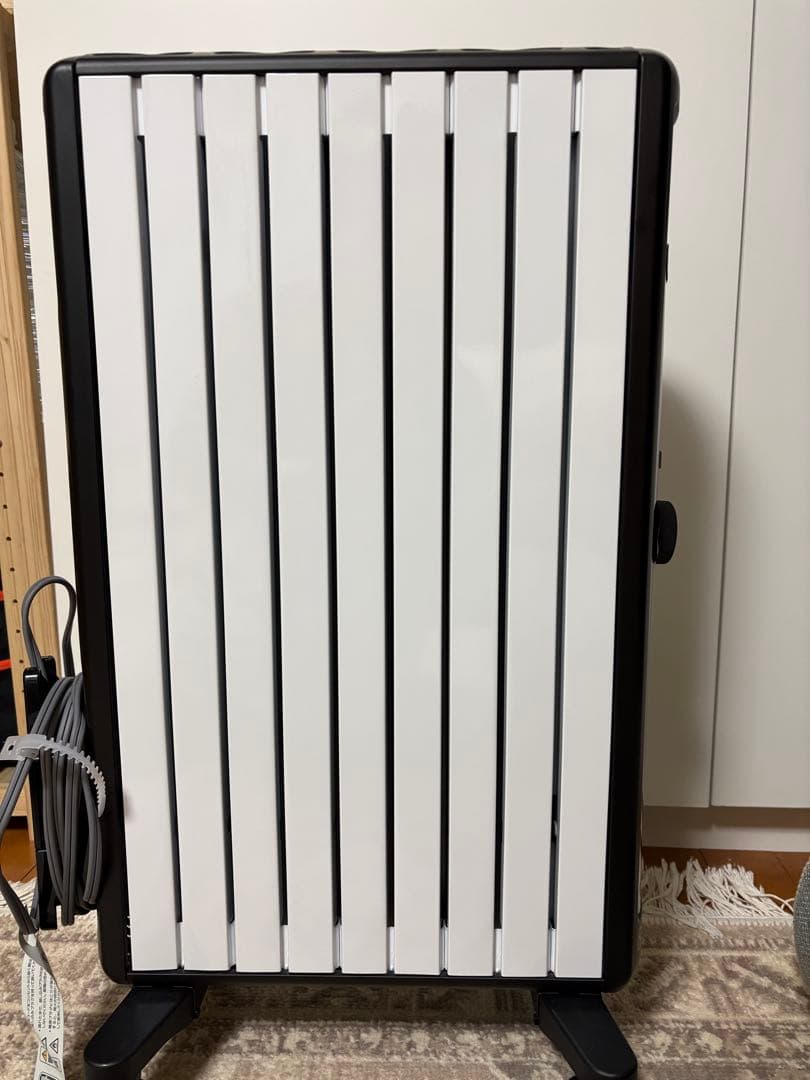 DeLonghi MDHU12-Z-BK オイルヒーター 1200W