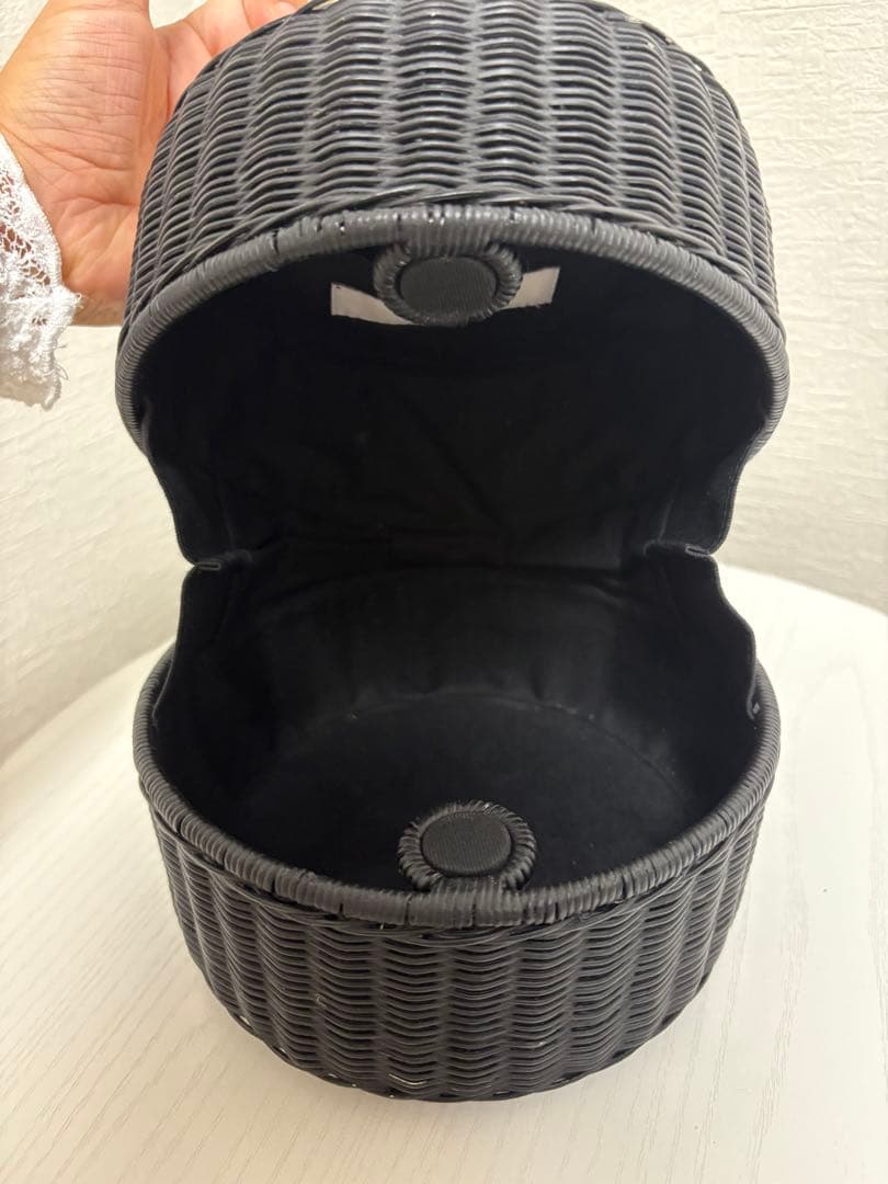 マニマリス MANIMARIS パンケーキバスケット　ダブル　ブラック
