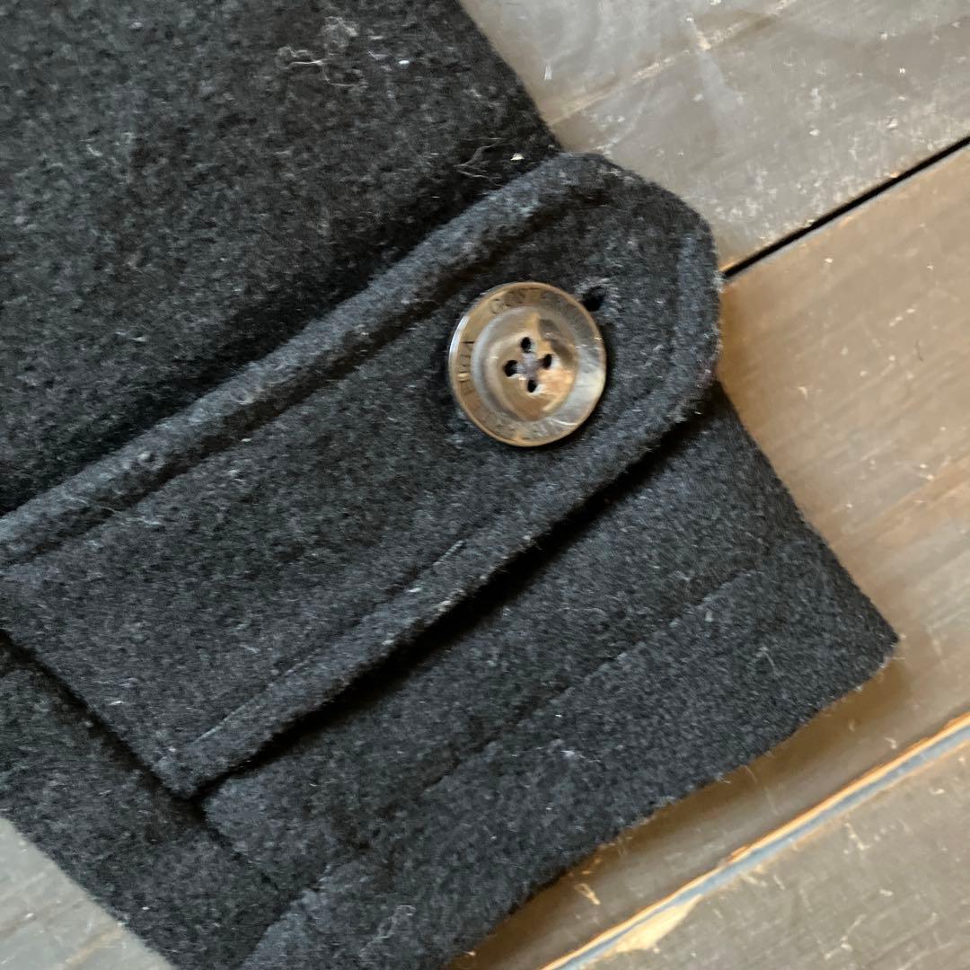 あ*む様 GOSTAR DE FUGA ブラック ピーコート 44 ゴスタールジ