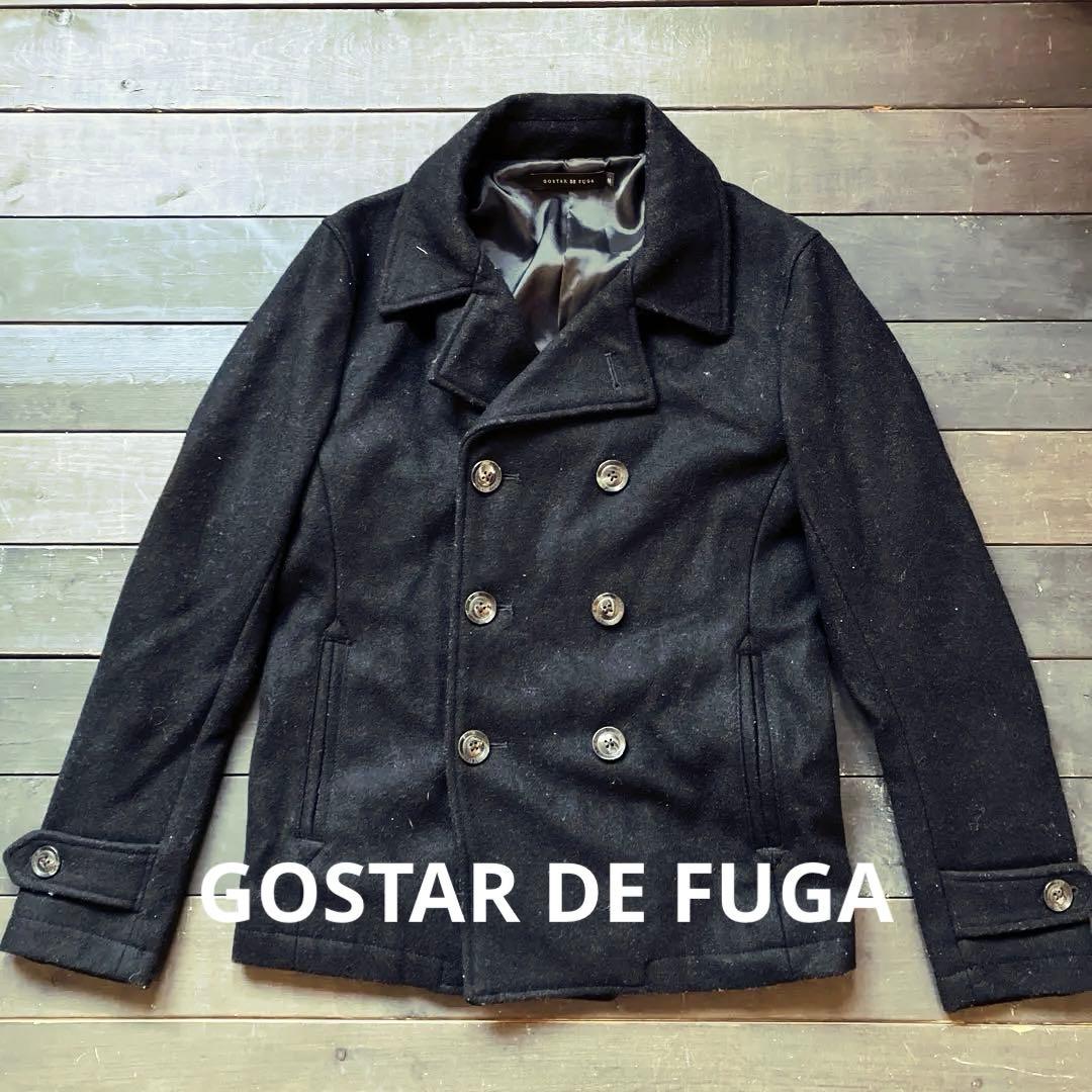 あ*む様 GOSTAR DE FUGA ブラック ピーコート 44 ゴスタールジ