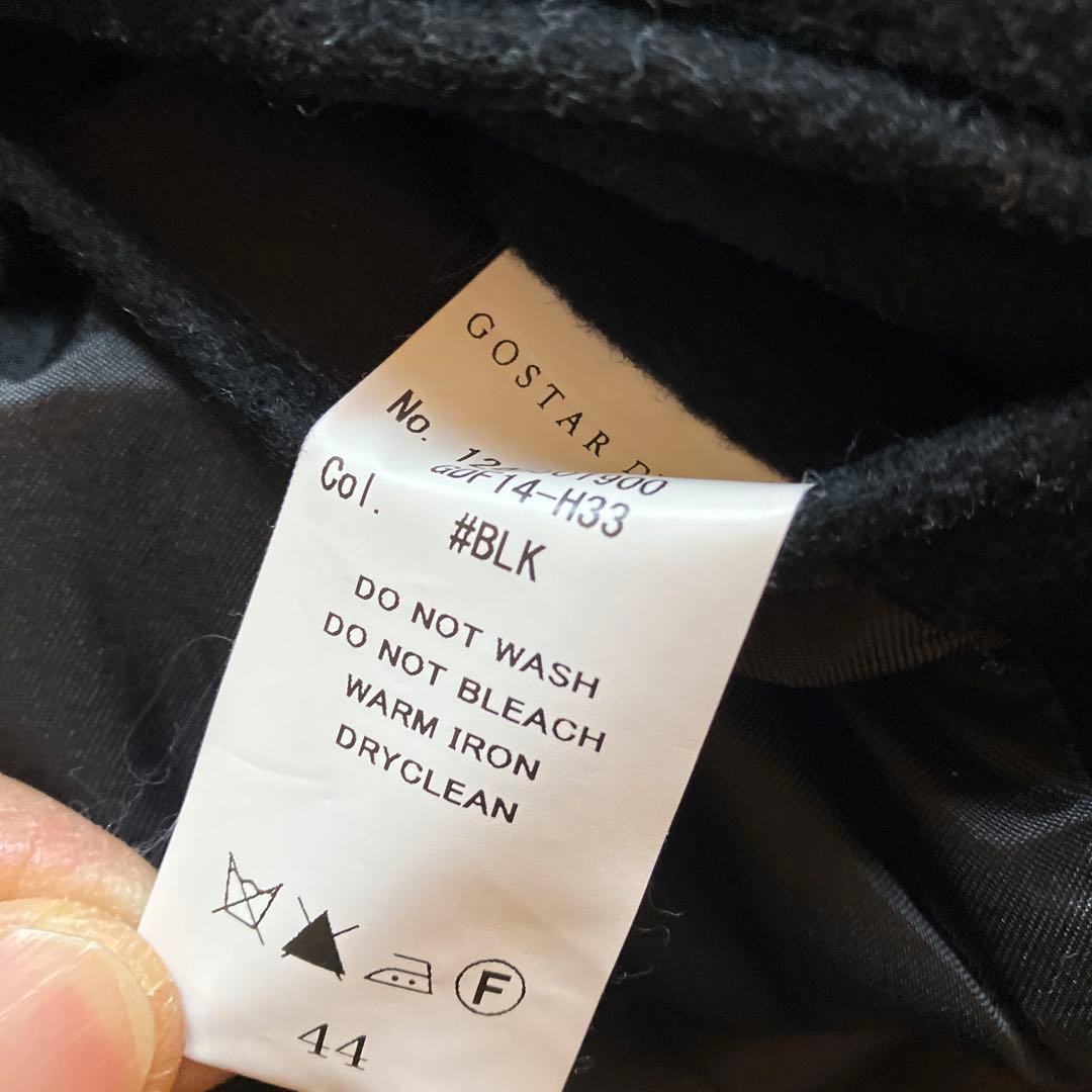 あ*む様 GOSTAR DE FUGA ブラック ピーコート 44 ゴスタールジ