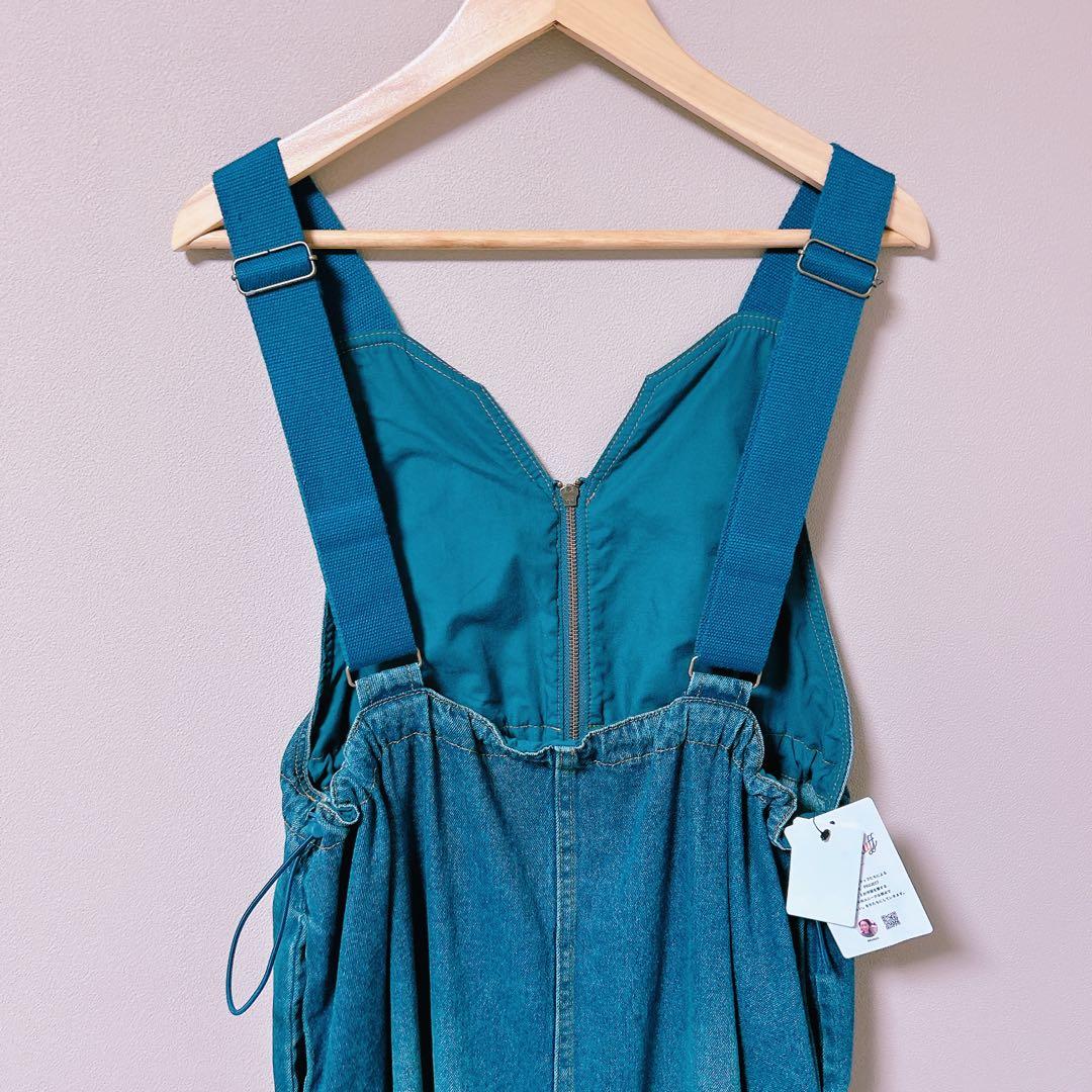 【新品タグ付き】 niko and... misayo ジャンスカ インディゴ