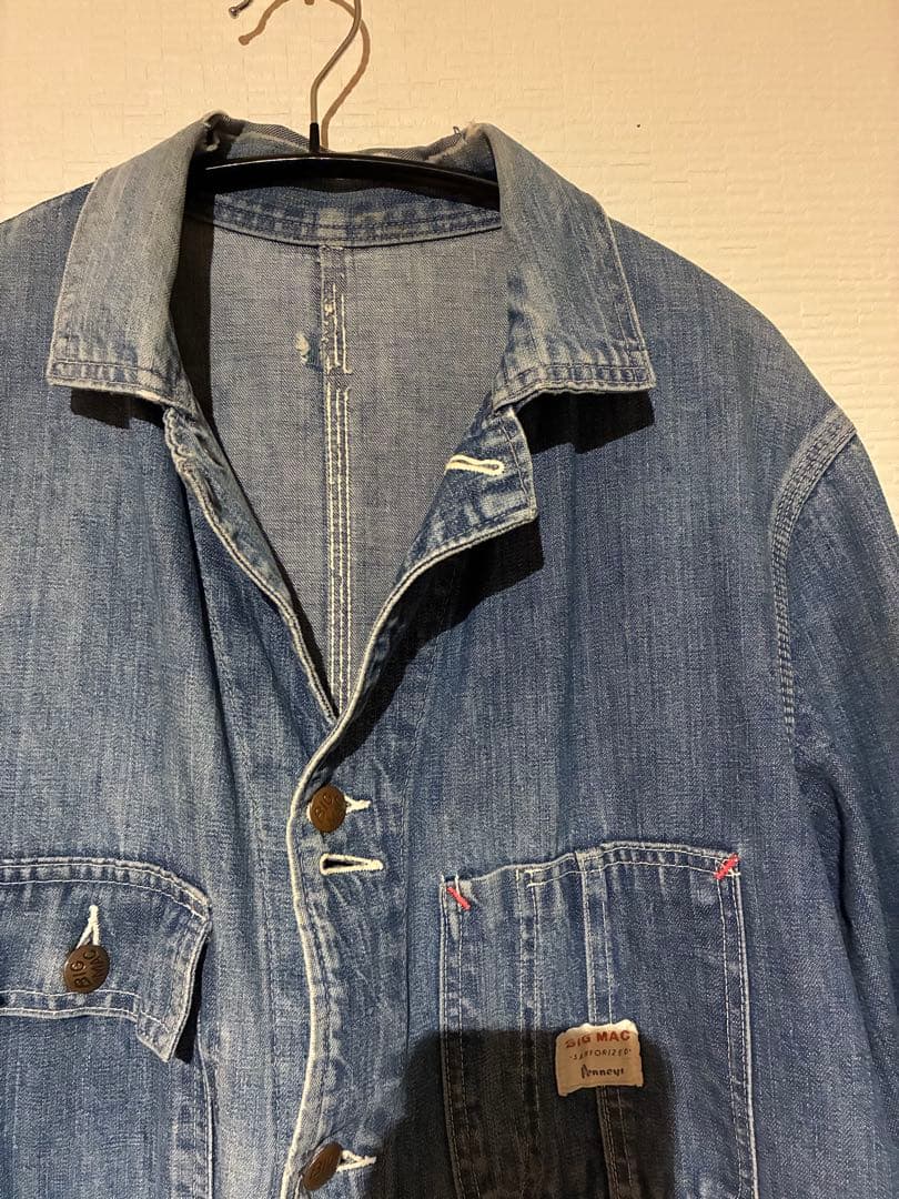 【*。様 60s BIG MAC デニムカバーオール　ヴィンテージ