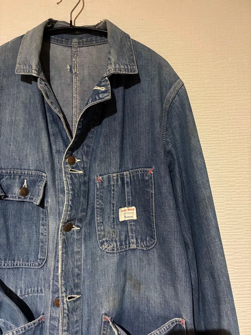 【*。様 60s BIG MAC デニムカバーオール　ヴィンテージ