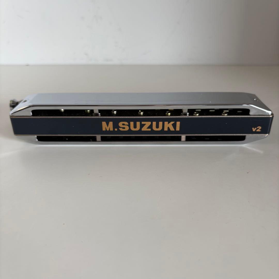 【美品】SUZUKI スズキ SCX-64 クロマチックハーモニカ 16穴