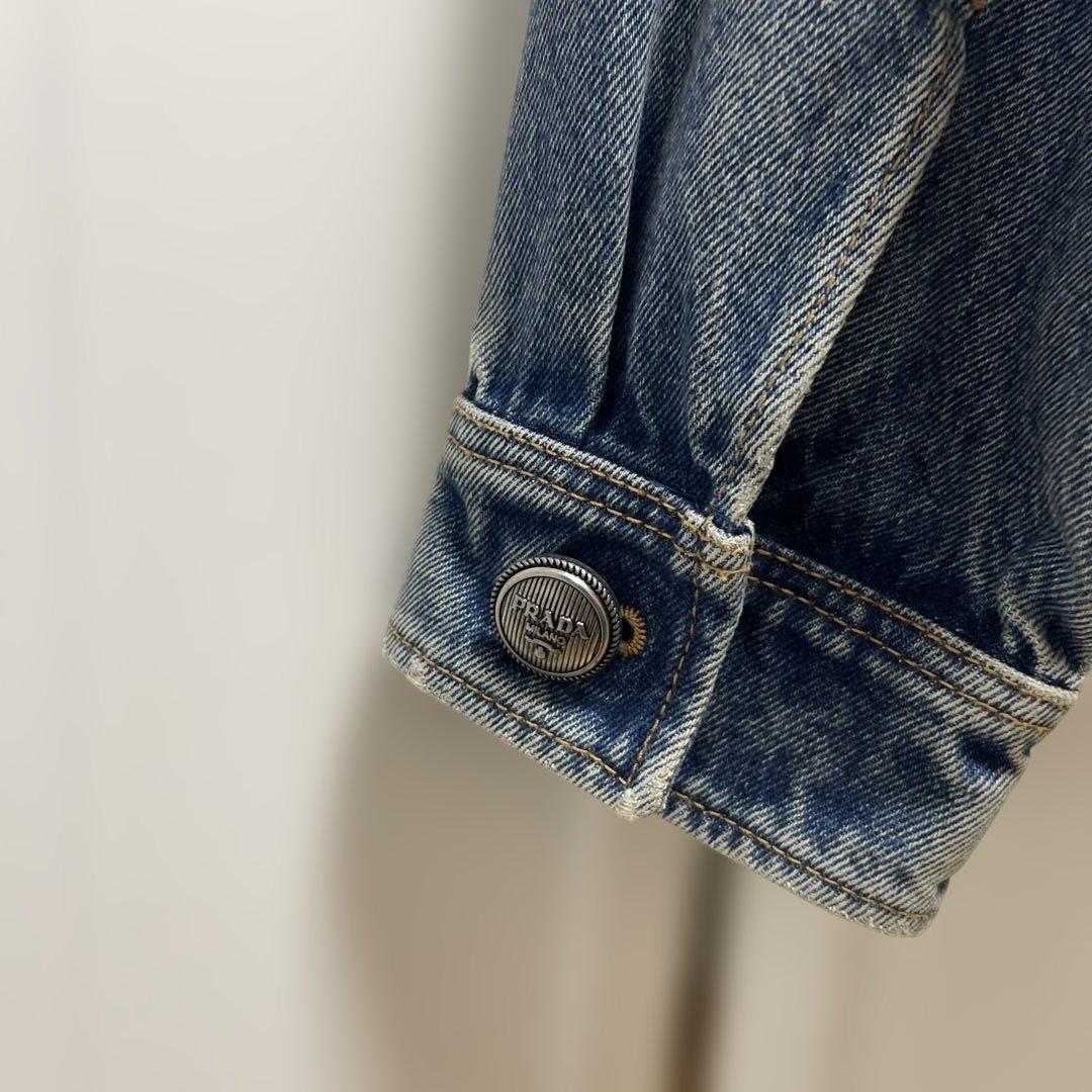 プラダ　デニムジャケット　36 1回着用！