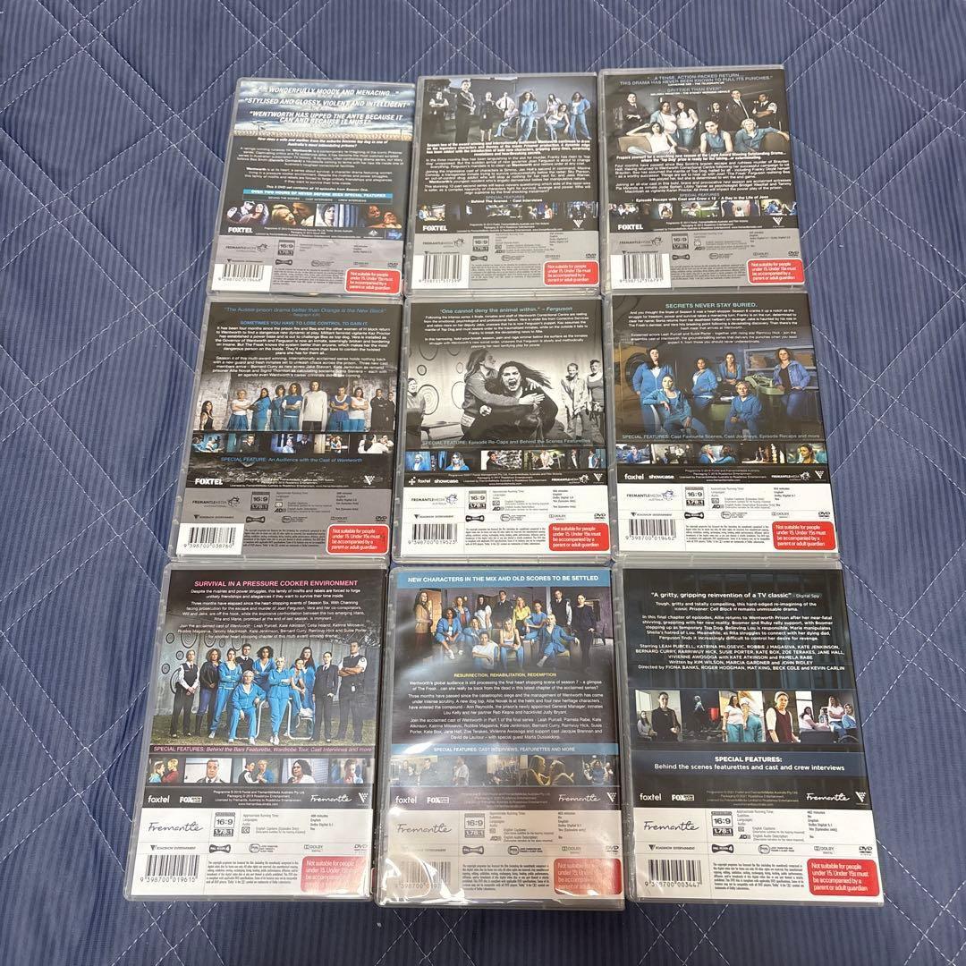 ウェントワース女子刑務所 DVD 海外版 season1～season8セット