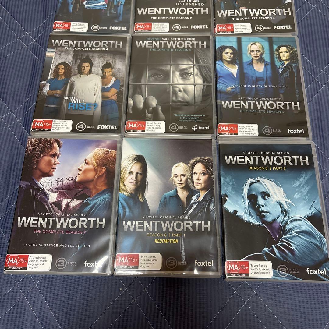 ウェントワース女子刑務所 DVD 海外版 season1～season8セット