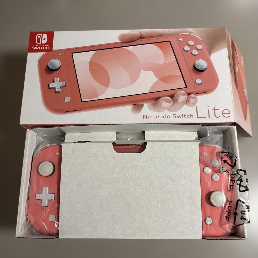 Nintendo Switch Lite コーラル　即購入◯ 美品　外箱有り