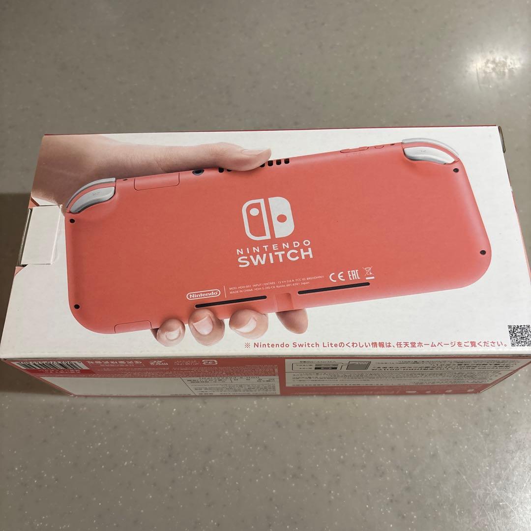 Nintendo Switch Lite コーラル　即購入◯ 美品　外箱有り