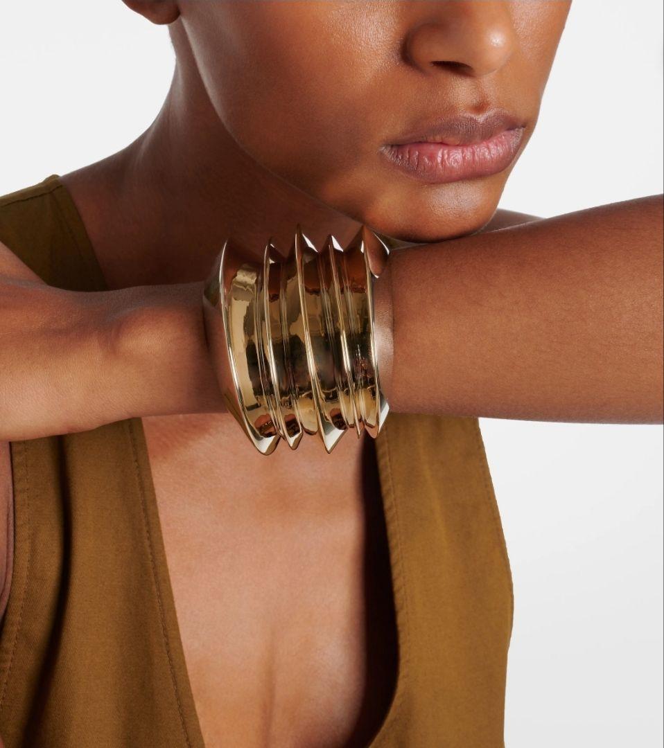 サンローラン ゴールド ブレスレット バングル