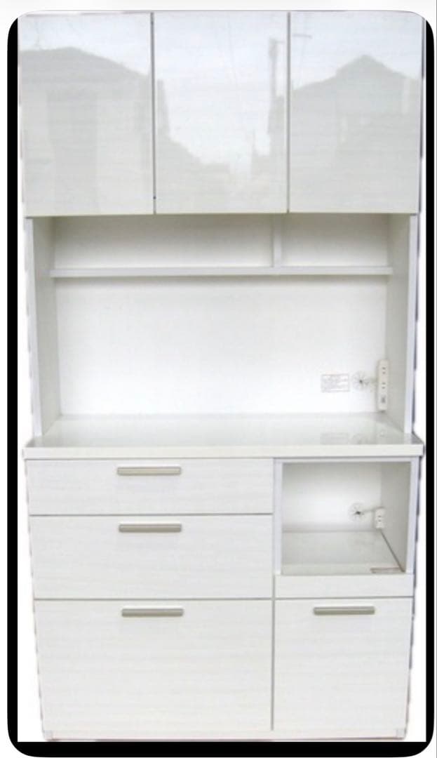 ニトリ　キッチンボード　食器棚　100センチ