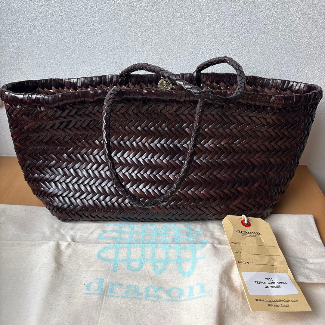 dragon diffusion トートスモール ダークブラウン