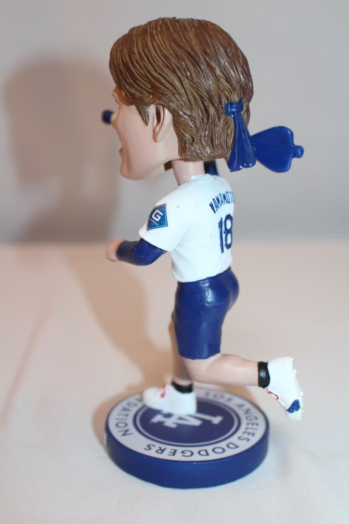 [訳あり新品2] 山本由伸選手ボブルヘッド ジャベリン（槍)2025年9月27日