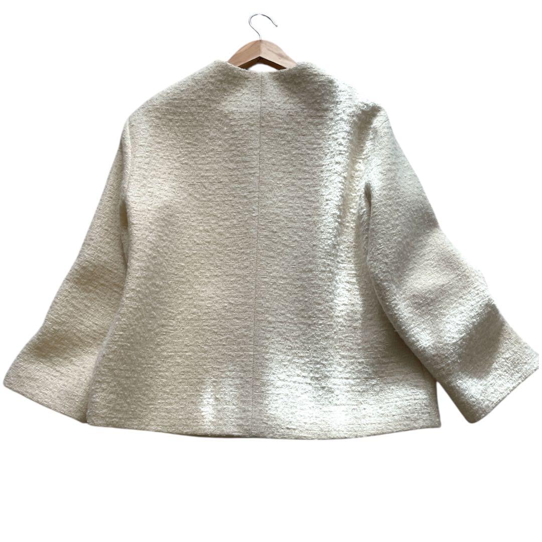 美品✨24AW セオリーリュクス Faro Aria ツィード ショート コート