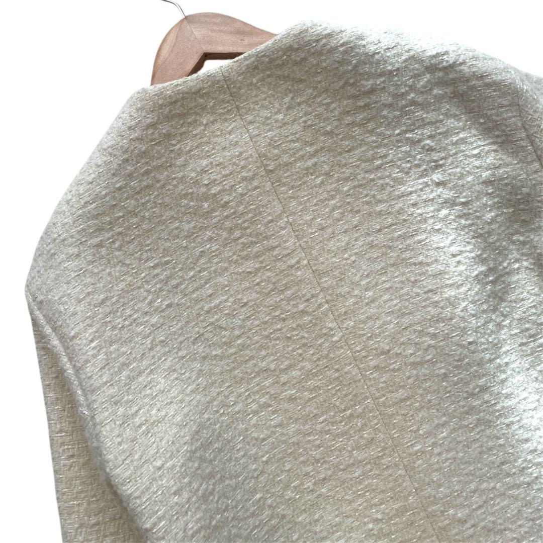 美品✨24AW セオリーリュクス Faro Aria ツィード ショート コート