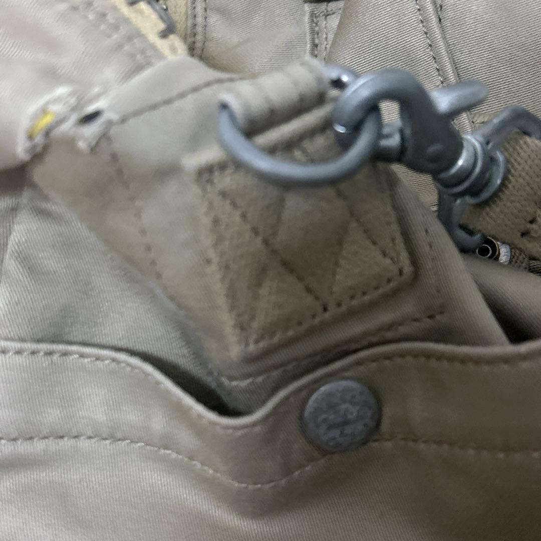 ラブアンドピース ポーター ミリタリー ハンドバッグ 2WAY 復刻 金具