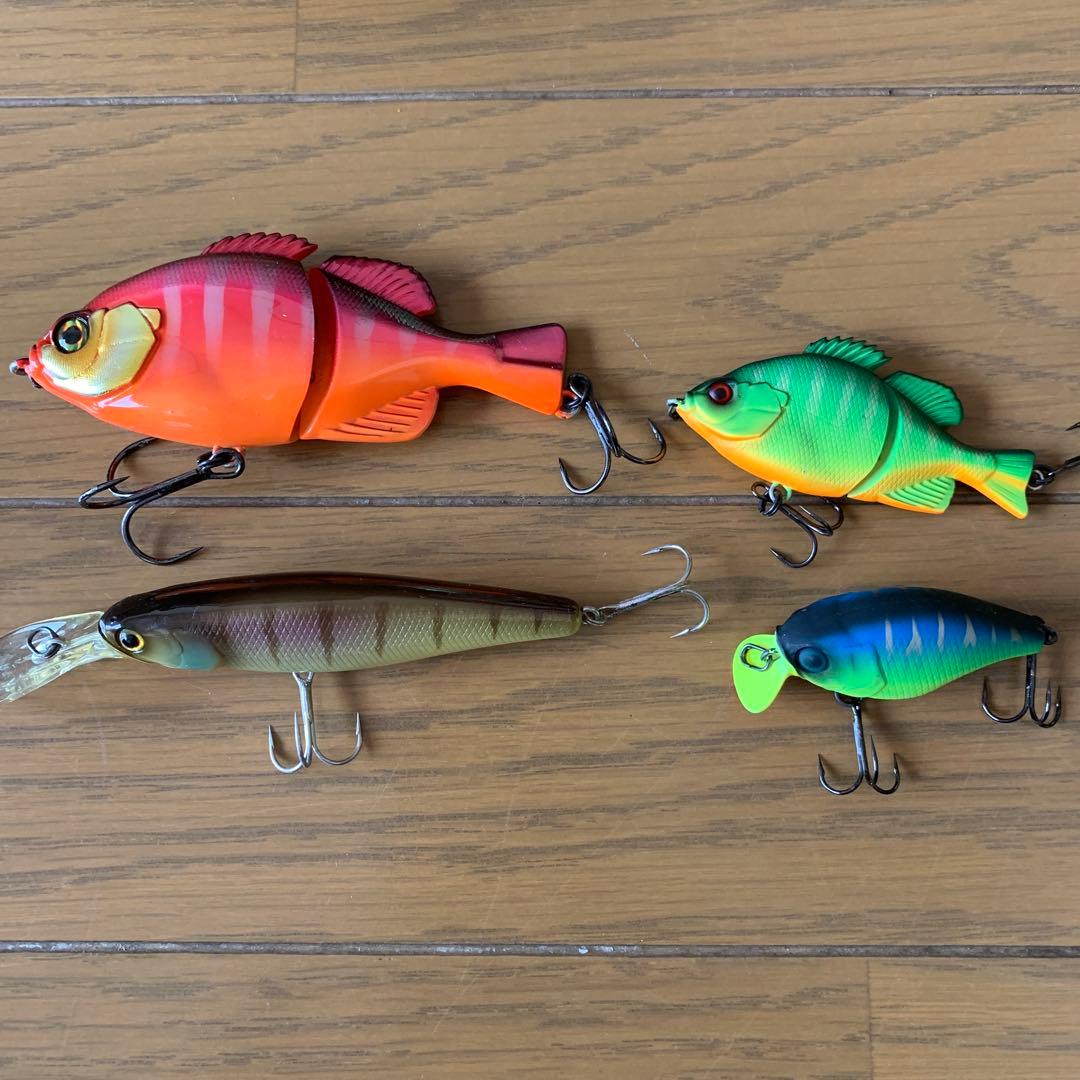 バス釣り引退BOXセット　おまけ新品未使用スピナーベイト 5枚付き