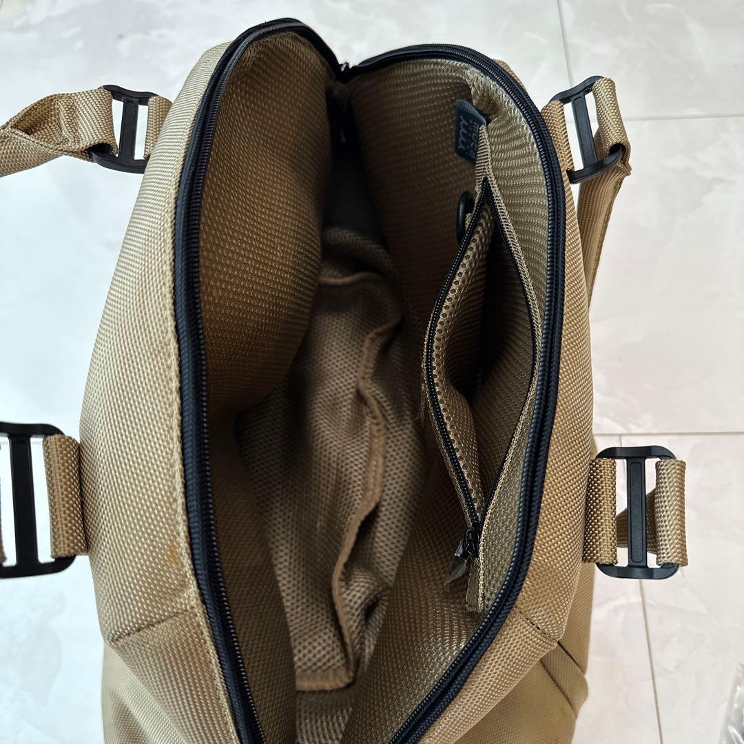 muta MARINE ムータマリン　ゴルフ　シューズ入れ付き　ボストンバック