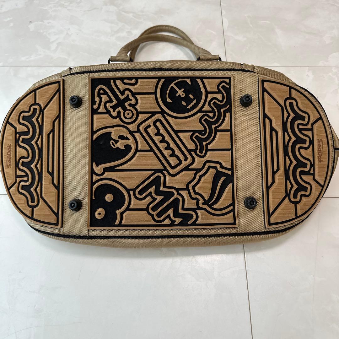 muta MARINE ムータマリン　ゴルフ　シューズ入れ付き　ボストンバック