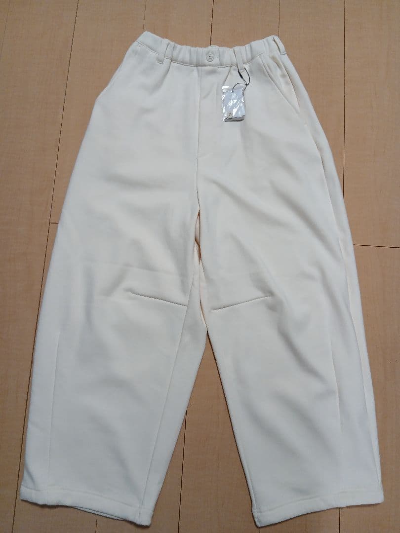 完売品　niko and…　MODE NORM CORE　裏起毛3Dカーブパンツ