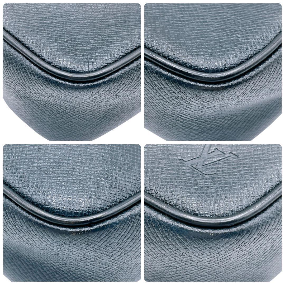 美品 ルイヴィトン M30812 タイガ カルガ アルドワーズ 黒 ブラック