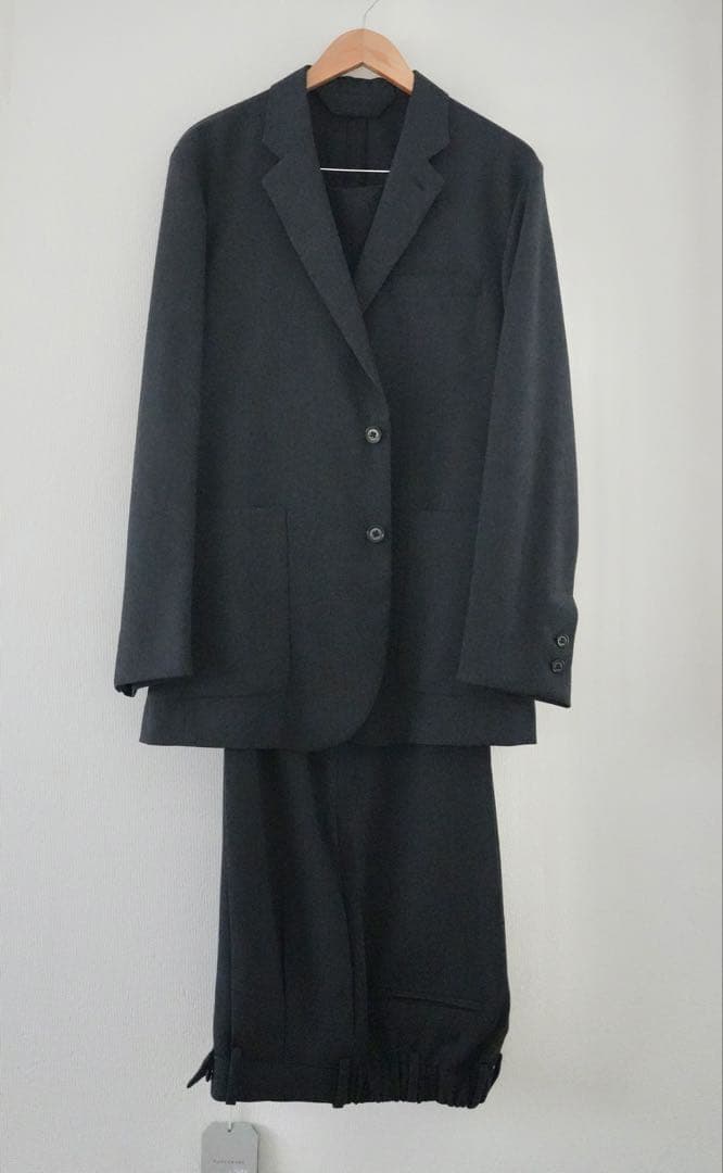 MARKAWARE 22AW ウールサバイバルクロス ワイドトラウザーズ 2