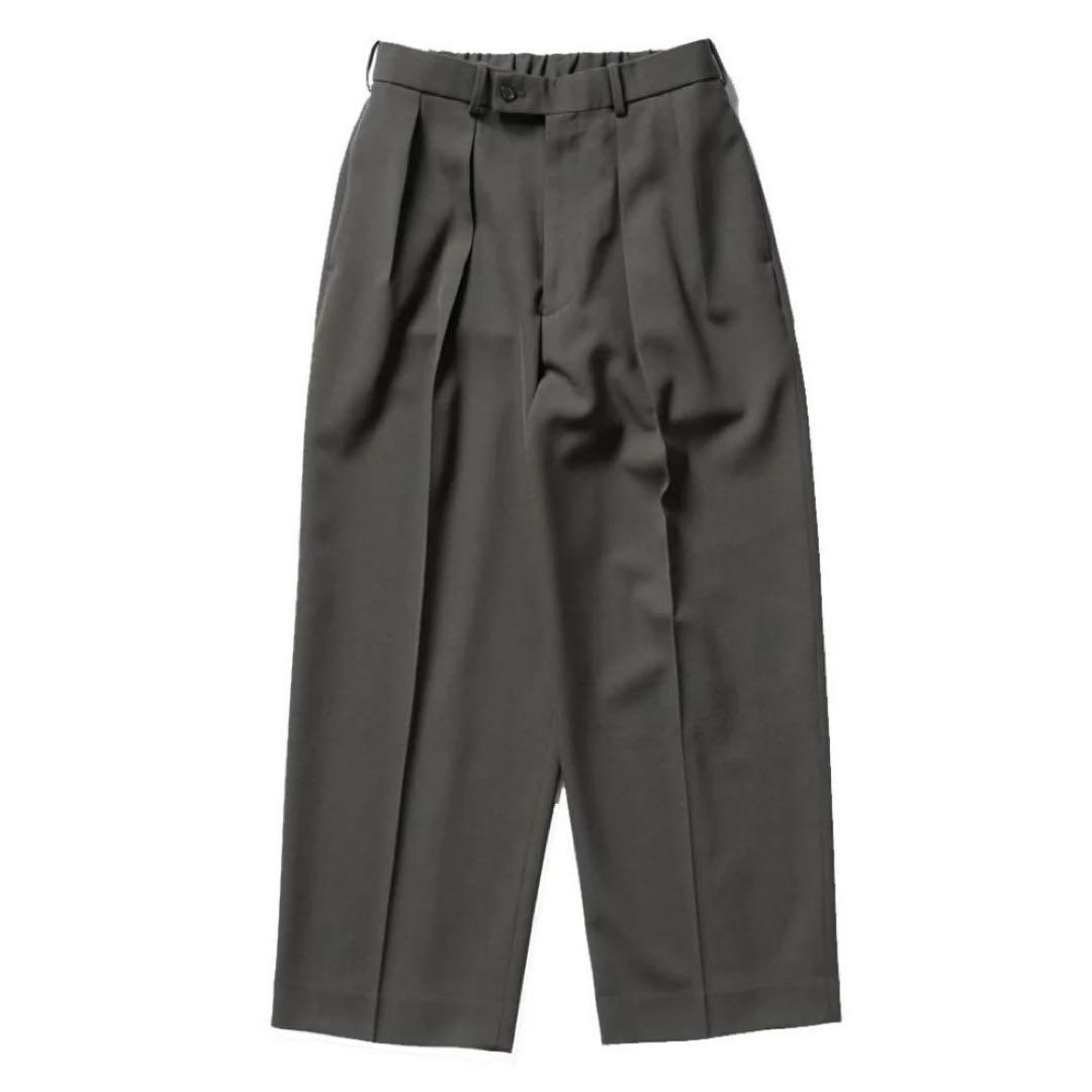 MARKAWARE 22AW ウールサバイバルクロス ワイドトラウザーズ 2